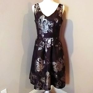 White House Black Market fit and flare dress